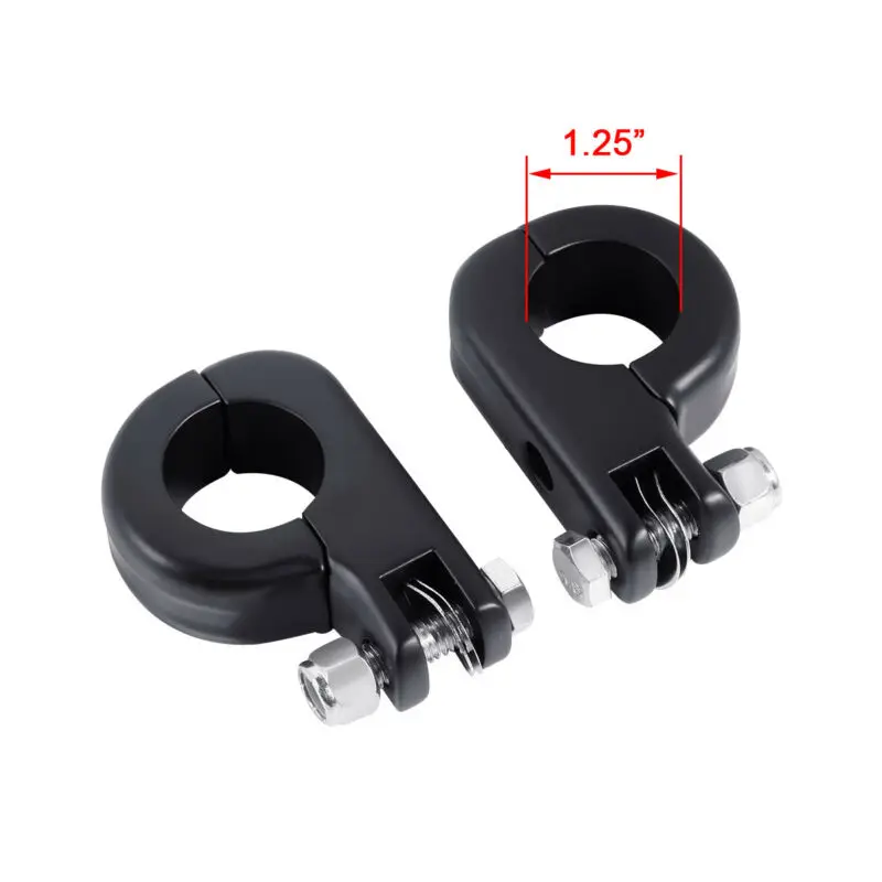 Монтажный комплект для ног мотоцикла для Harley Honda Yamaha Kawasaki 1,2" Highway Bars