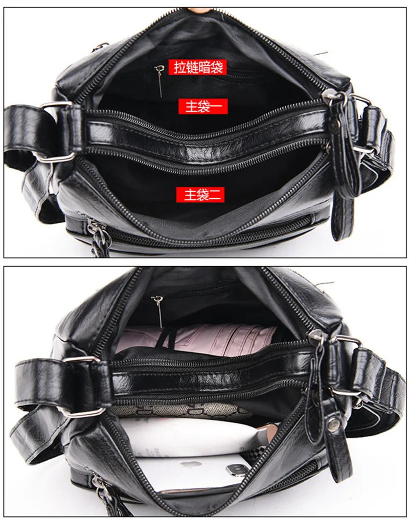 Women Shoulder Bags  For Ladies Crossbody Bags Simple Fashion Female Handbag Soft Small Leather Bag 2020