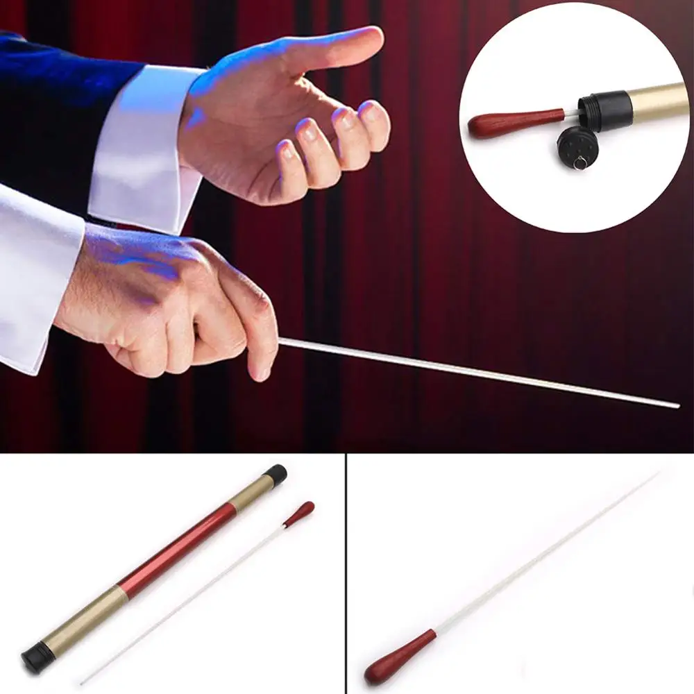 

New High Quality Rosewood Comfortable Concert Professional Baton Rosewood Baton With Bamboo Tube For Professional Conductors