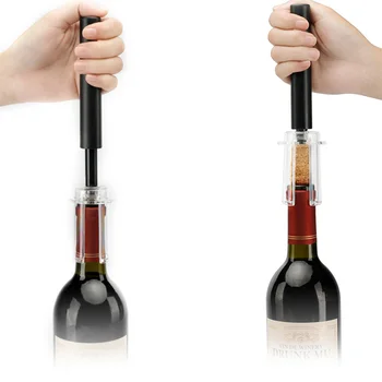 

1 Pcs Air Pump Wine Bottle Opener Stainless Steel Pin Type Bottle Pumps Kitchen Opening Tools Bar Accessories