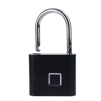 

Smart Biometric Fingerprint Padlock Keyless Drawer Lock Fingerprint Unlock File Cabinet Anti-theft Lock Children Safety