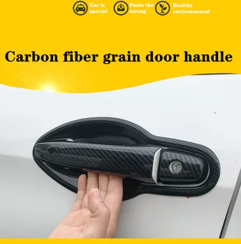 

For Honda CRV 12-15 new special car special arc fitting with self-adhesive Carbon Fiber Door Handle Covers trim Car Styling