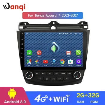 

4G Lte All Netcom 10 inch android 8.0 car dvd multimedia gps navigation system for Honda Accord 7 2003-2007 car audio stereo