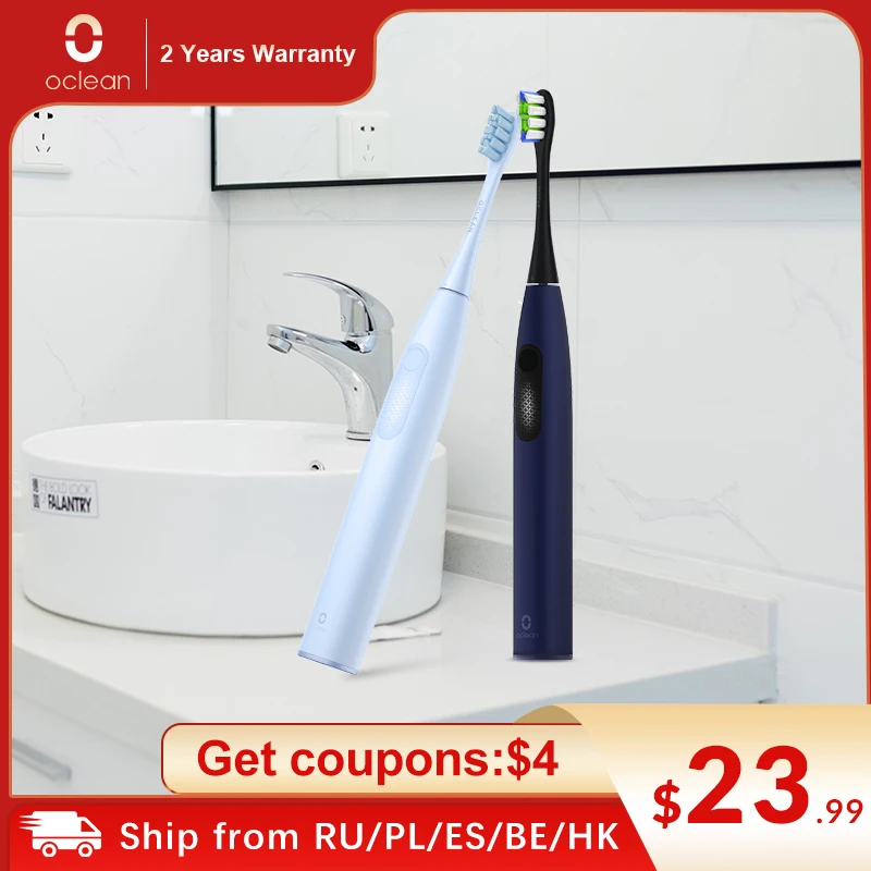 Oclean F1 Smart Electric Toothbrush 3 Brushing Modes IPX7 Waterproof  For Adult Ultrasonic Automatic Fast Charing