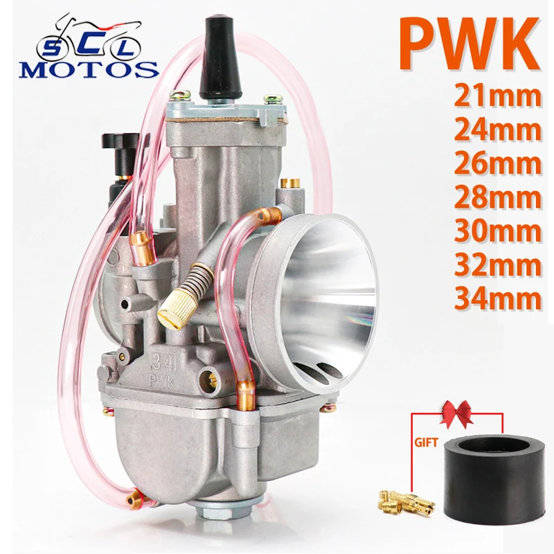 Мотоциклетный карбюратор KEIHIN PWK подходит для Honda CB400 Yamaha Suzuki GXSR KTM 21 24 26 28 30 32 34