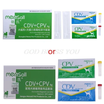 

Pet Canine Dog Hot CDV CPV Parvovirus Detection Paper Test Card Drop Shipping