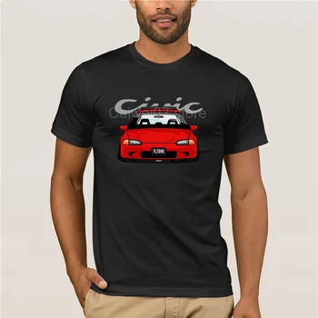 

NEW T SHIRT CIVIC EG 1991 1995 FIFTH GENERATION CUSTOM cotton Base Shirt Mens High Quality.jpg