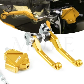 

For SUZUKI RMZ250 RMZ 250 2004 2005-2018 Motocross CNC Pivot Brake Stunt Clutch Lever Easy Pull Cable System Dirtbike Motorcycle