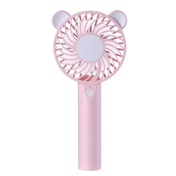 

Usb Mini Portable Fans,Mini Handheld Fan With Led Hollywood Style Led Vanity Lights,Rechargeable Electric Fan,Portable Personal