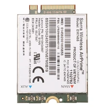 EM7455 4 аппарат не привязан к оператору сотовой связи модуль 00JT547 4G сим-карту для Thinkpad T460 T460S T560 X1 углерода P70 P50 X260 ноутбук