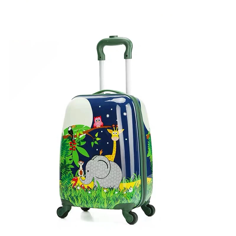 Набор чемоданов для путешествий 18 дюймов, сумка на колесиках, сумка для багажа, сумка для каюты, чемодан на колесиках, детская милая сумка на колесиках, сумка на колесиках, подарок 20 дюймов - Цвет: 1pcs