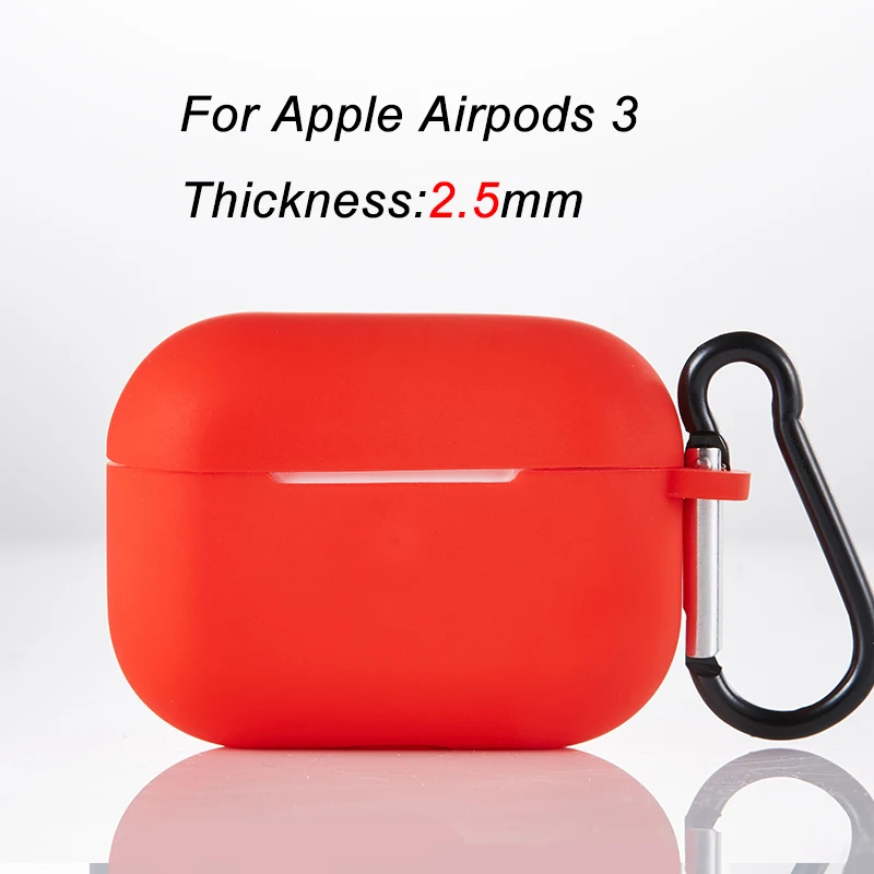 Мягкий силиконовый защитный чехол для наушников для Apple Airpods 1 2 3 Pro Bluetooth беспроводной чехол для наушников s Аксессуары для гарнитуры