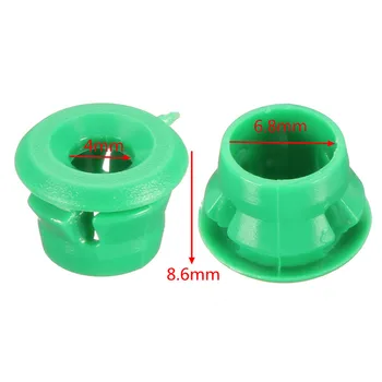 

20x Clips For BMW Side Skirt Moulding Rocker Panel Trim Grommet Green Plastic