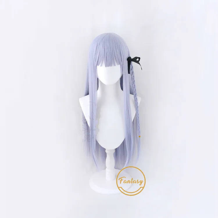 Парик Kirigiri Kyouko Danganronpa Женский Длинные Синтетические волосы для косплея с