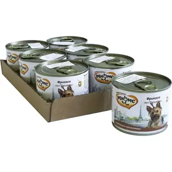 

Мнямс фрикасе by парижски Canned Dog (паштет), 6*200 C