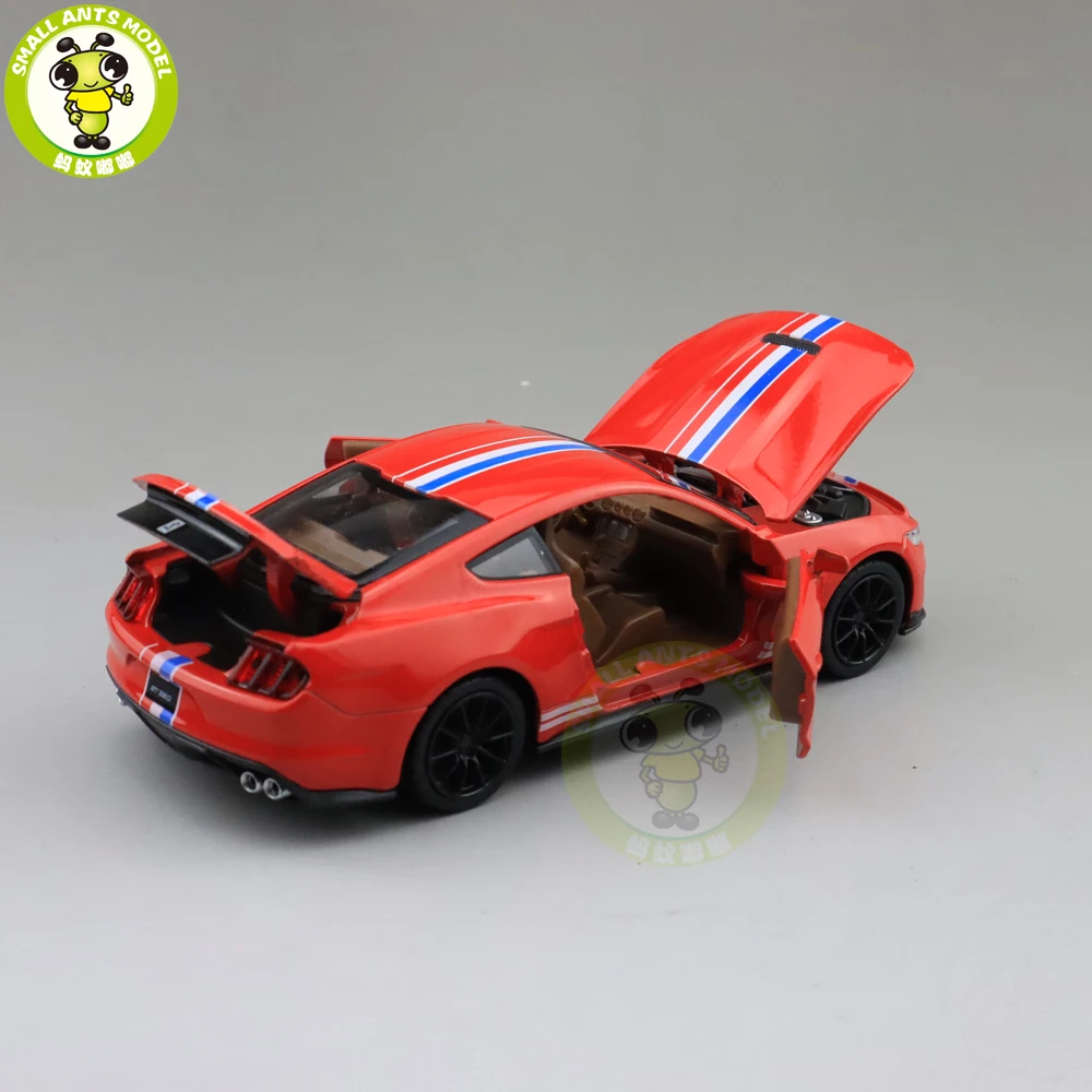 1/32 Ford Mustang Shelby GT350 литая модель автомобиля игрушки Дети Мальчики Девочки Подарки для детей