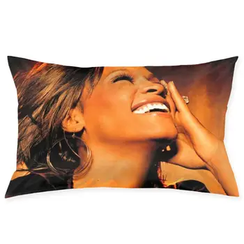

Whitney Houston Fashionable pillowcase and rectangular decorative pillowcase 20 "x30"