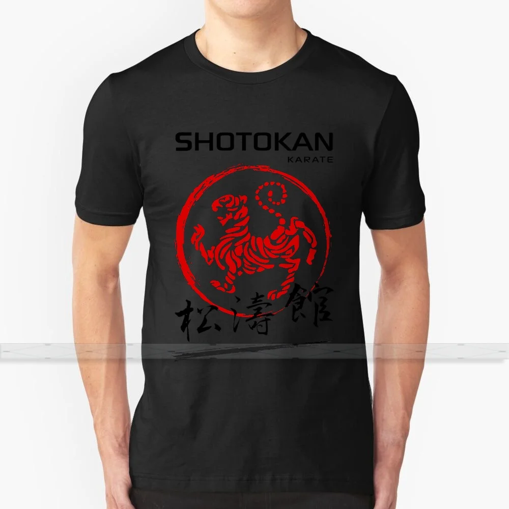 Футболка Shotokan Karate Tiger мужская летняя футболка с 3D-принтом круглым вырезом для