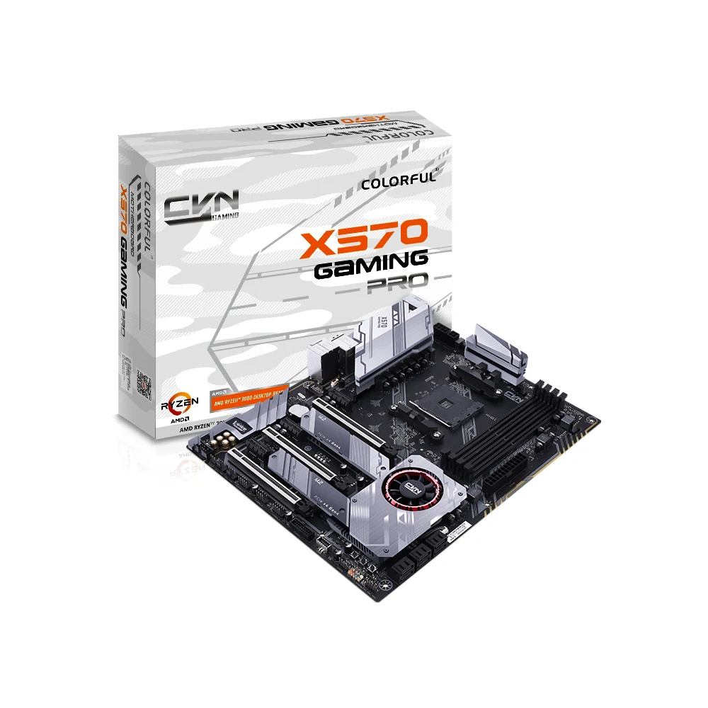 Материнская плата Colorful CVN X570 GAMING PRO V14 многозащитная материнская AMD AM4 Dual Turbo M.2 PCI E