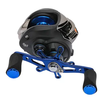 

DMK 13B+RB 6.3:1 Ball Bearing Left/Right Hand Centrifugal Brake Fishing Reel for Ocean Fishing Quality Baitcasting Fishing Reel