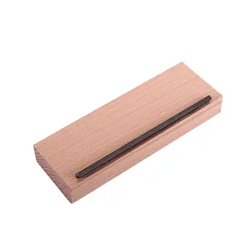

Guitar Fret Chamfer Crown File Polishing Block Luthier Hard Narrow Double Tip Tool Musical Instrument Accessories