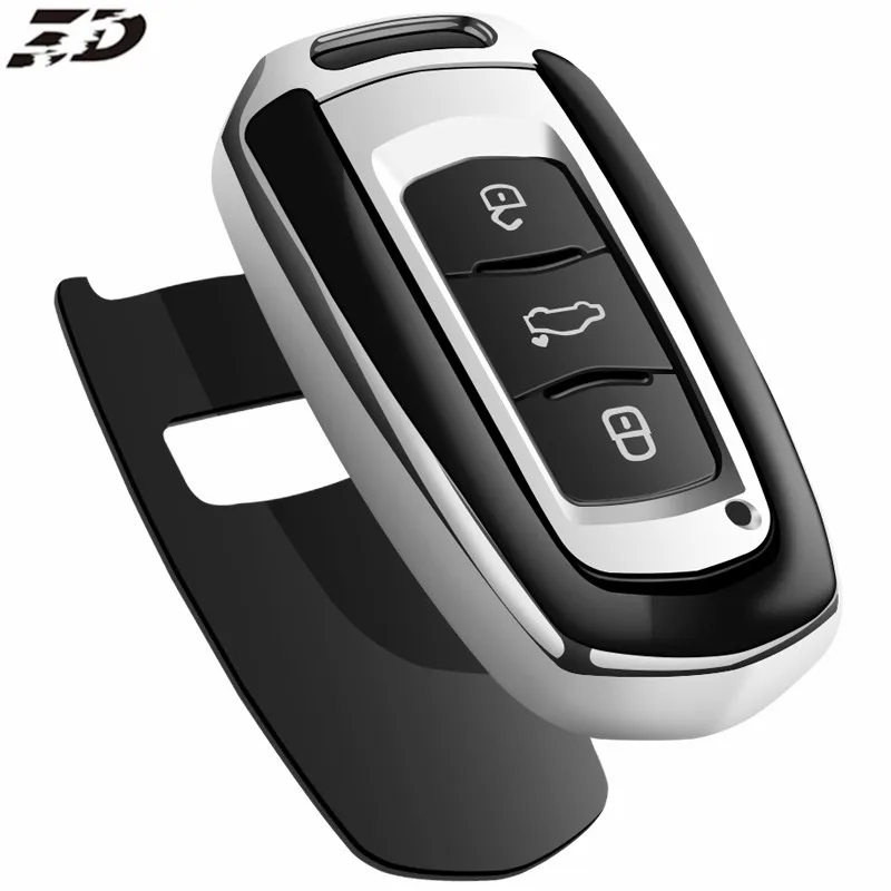 Чехол для ключей из ТПУ для Geely Atlas emgrand ec7 Boyue NL3 EX7 SUV GT GC9 borui автомобильный чехол для дистанционного ключа