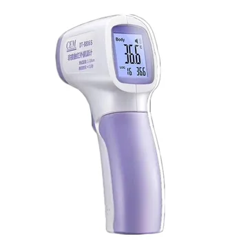

38# Non Contact Ir Infrared Forehead Thermometer Lcd Digital Touch-free Body Temperature Measure Tool Holded Thermometers