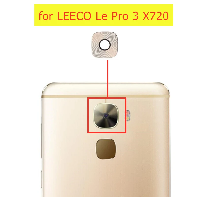 2 шт./лот для LEECO Le Pro 3 X720 задняя камера стеклянная линза основная с клеем запасные