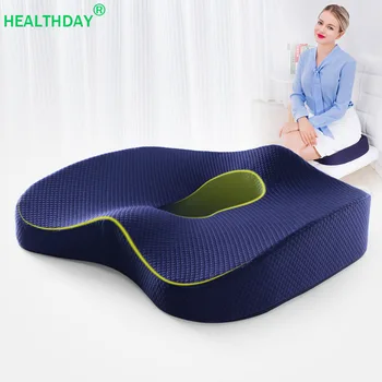 

Travel Seat Cushion Coccyx Orthopedic Memory Foam Memory Foam Decompression Anti-decubitus Sedentary Office Car Pillow Chair