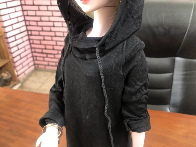 M0141 children handmade toy 1/6 1/3 1/4 uncle Doll clothes BJD/SD doll props Accessories Split hooded gown 1pcs