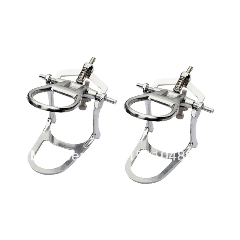 

FREE SHIPPING Silvery Alloy Articulators Adjustable Middle Size 65 mm Dental Lab Tools