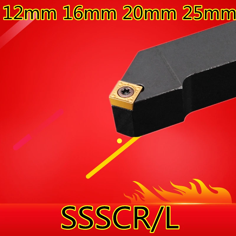 Angle 45 SSSCR1212H09 SSSCR1616H09 SSSCR2020K09 SSSCR2525M09 SSSCR2020K12 SSSCR2525M12 SSSCL the Right/Left Hand Turning tools |