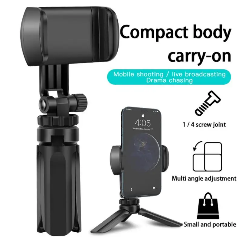 Phone Tripod Moblie Phone Clip Bracket Holder Mount Tripod Monopod Stand For Smartphone Camera Stand Adapter