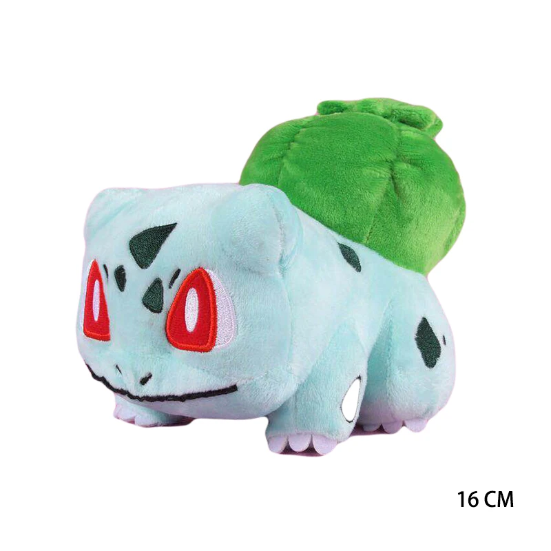 Totodile Chikorita Venusaur Eevee Marill Mew Cyndaquil Squirtle плюшевая кукла мягкая игрушка на день рождения Рождественский подарок для ребенка - Цвет: Синий