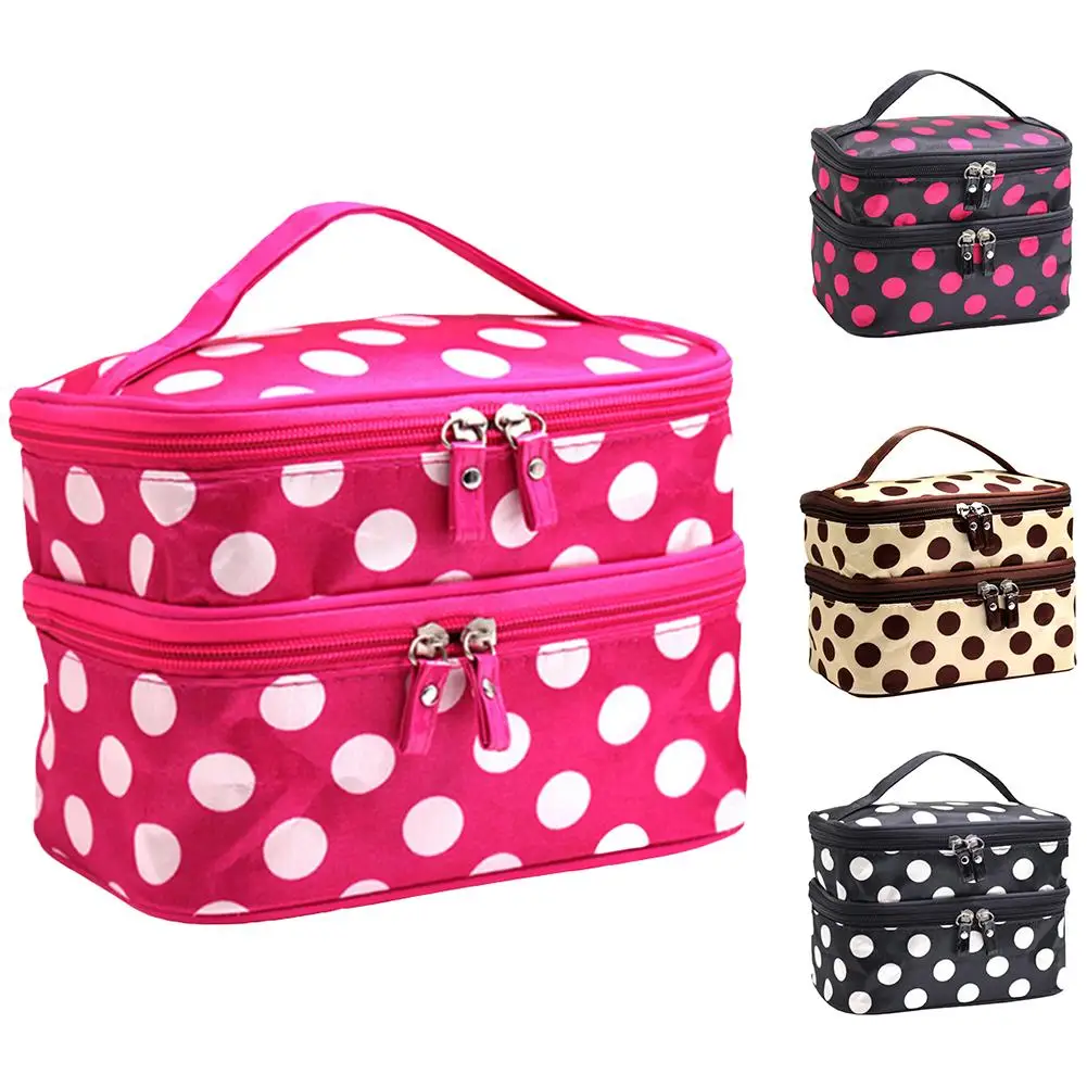 Купить Multifunction Double Layers Large Capacity Man Women Cosmetic Makeup Storage Bag Pouch Outdoor Travel Wash Beauty Case  Багаж и сумки | Косметички (4000125201789)