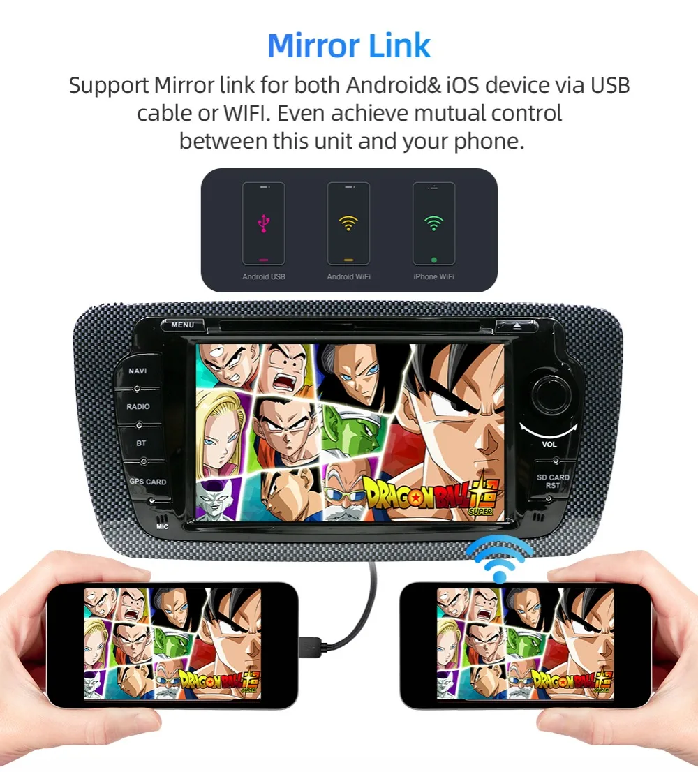 Bosion PX6 4G+ 64G Android 9,0 2 Din автомобильный DVD для Volkswagen SEAT IBIZA 2008-2013 wifi BT DAB+ 3/4G SWC mirre link gps навигация