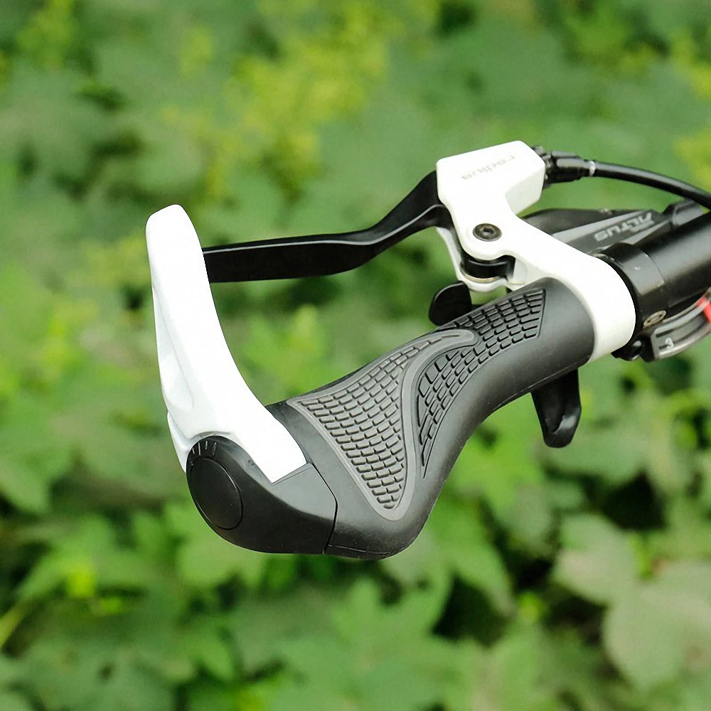 

1Pair Cycling Mountain Anti-slip Bike Grips Bike MTB Bicycle Rubber Handle Bar Skid-Proof Grips Cover Bicycle Accessories