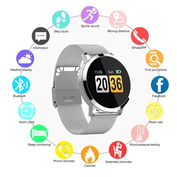 

Smart Wearable Device Sports Watch Support Heart Rate Monitor Call Message Reminder Remote Control For Men and Women Watches