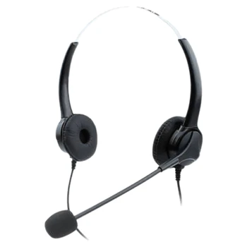 

Telephone Headset Call Center USB Headset Noise Cancelling USB Call Center Headphone with Microphone for Skype Computer