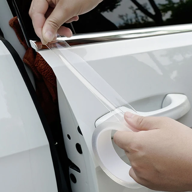 1 Set Autoaufkleber für Autos Auto Tür Sill Schutz Anti Scratch