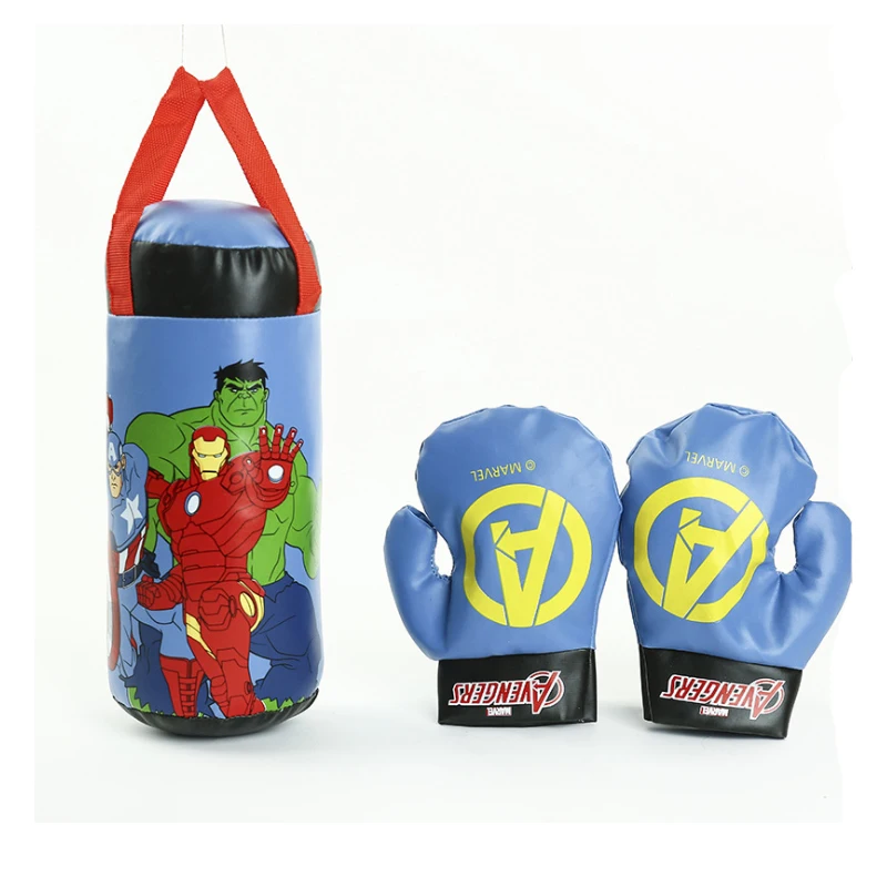 

Children's Mini Boxing Gloves Set baby Educational Decompression iron Man Sports Toy Sandbag Hanging Set Punching Bag