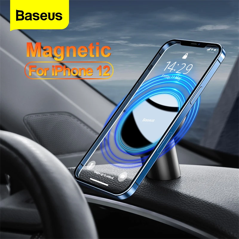 Baseus Magnetic Car Phone Holder for iPhone 12 Pro Max Auto Mount Air Vent Universal for iPhone12 Smartphone Phone Stand Holder