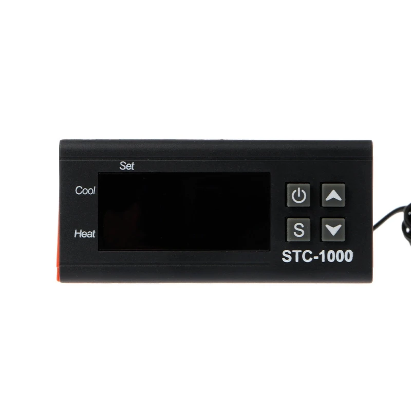 12 V/24 V STC-1000 цифровой Температура контроллер термостат w/NTC 875F