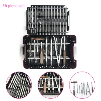 

56pcs/set Stainless Steel Orthopedics Broken Screw Extractor Kit Screw Removal Instrument Orthopaedic Instruments