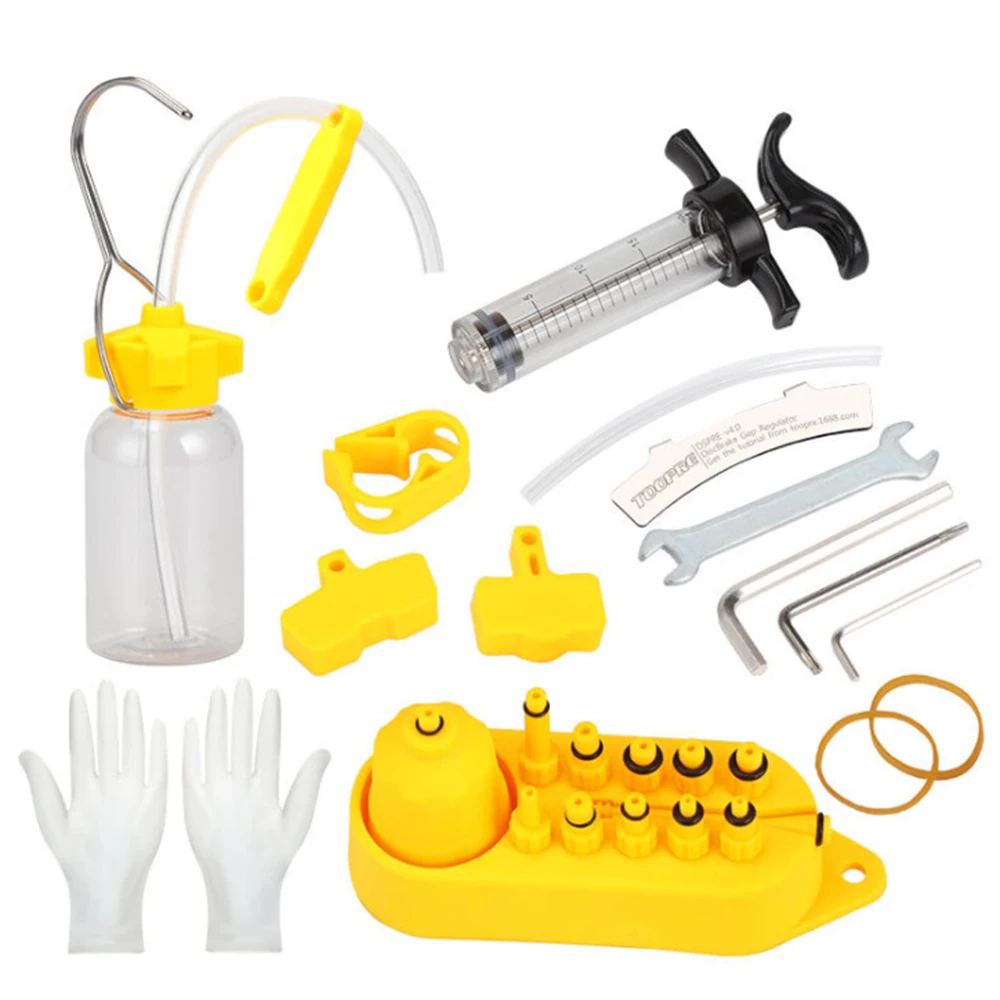 Bicycle Hydraulic Disc Brake Oil Bleed Kit Tool For SHIMANO, SRAM, MAGURA, TEKTRO, HOPE Series Bike Brake Repair Tools BC0612 (3)