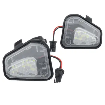 

2Pcs LED Side Mirror Puddle Lights Lamp for VW Jetta 10-15 EOS 09-11 Passat B7 2010~ CC 09-12 Scirocco 09-14