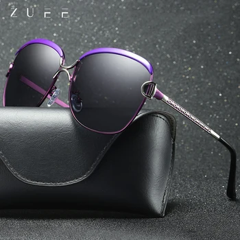 

ZUEE Polarized Sunglasses Ladies Sunglasses Gradient Lens Round Sun glasses Square Luxury Brand oculos lunette sunglasses