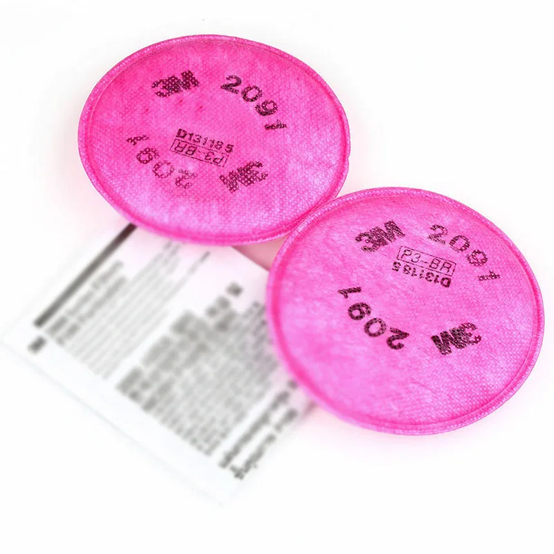 

20 Pcs/Set Particulate Filters P100 Replacement Kit For MASK 6200/6800/7502 Respirator 25*28mm