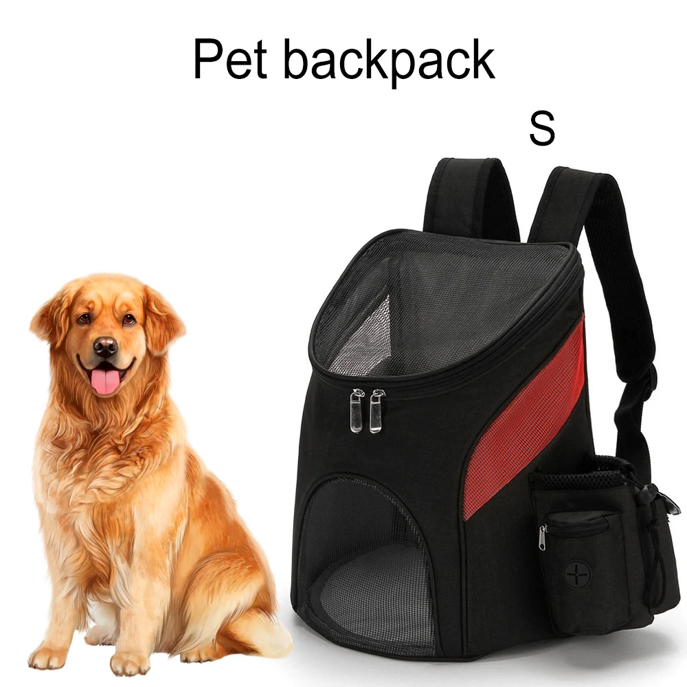 2023 New Pet Carrier Backpack for Dogs and Cats Puppies Fully Ventilated Mesh for Travel Hiking Walking & Outdoor Use Portable