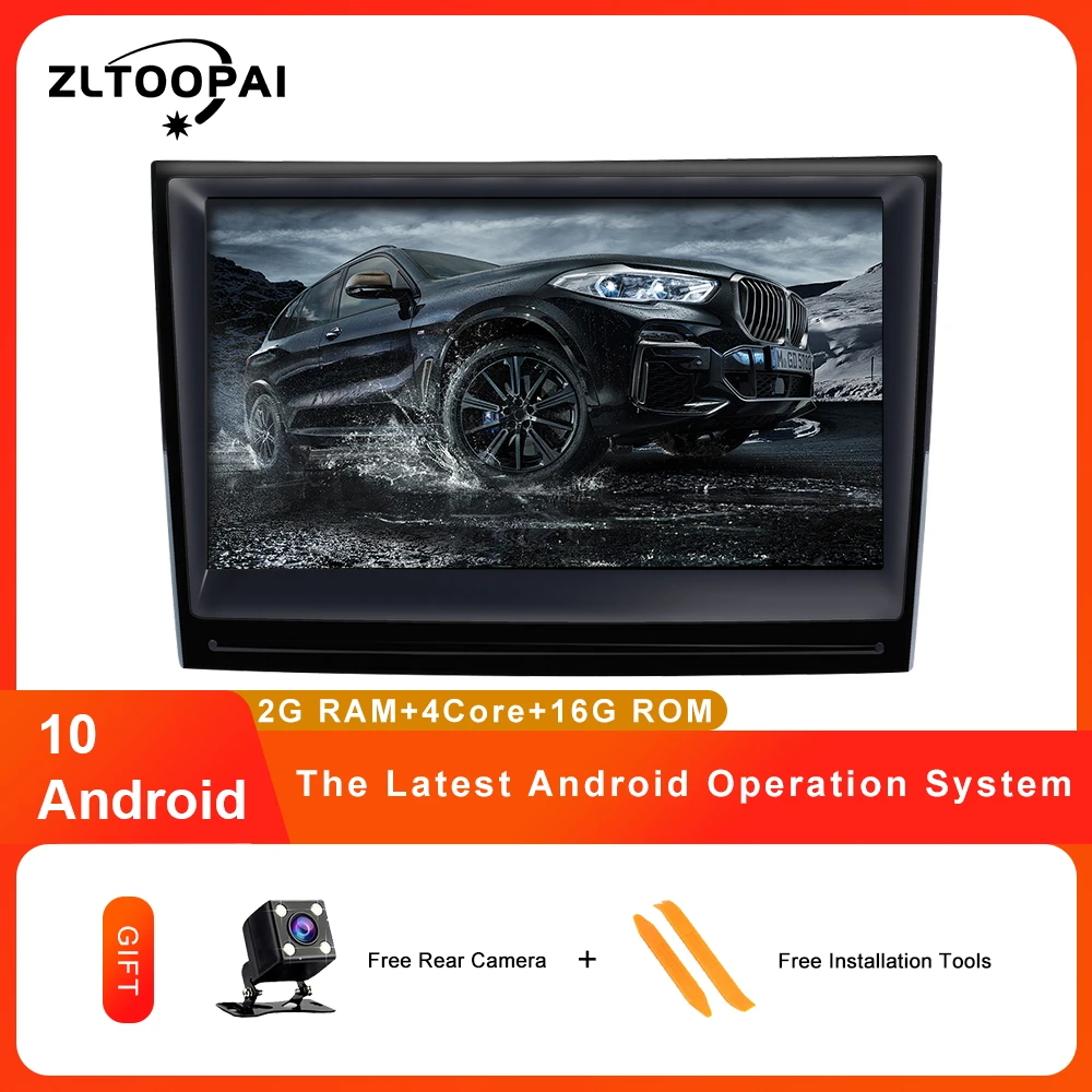 Автомагнитола ZLTOOPAI на Android 10 мультимедийный проигрыватель для Porsche 911/997/Cayman/Boxter 2